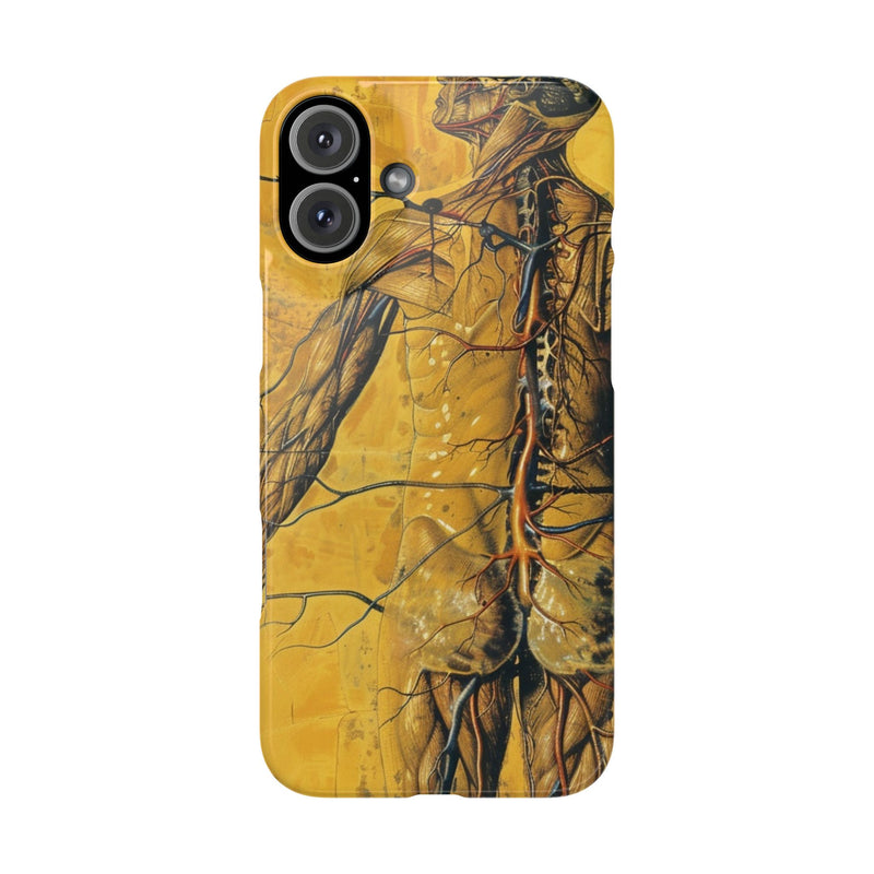 Neural Symphony Slim Phone Case