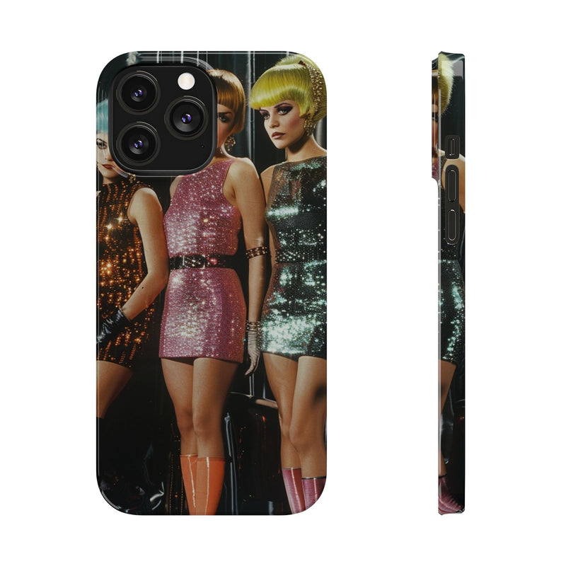 Cosmic Catwalk Slim Phone Case