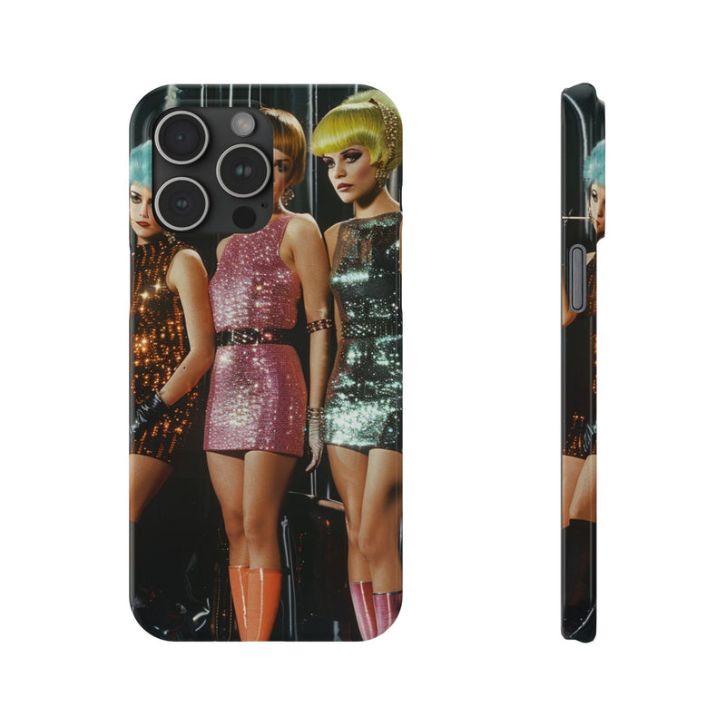 Cosmic Catwalk Slim Phone Case