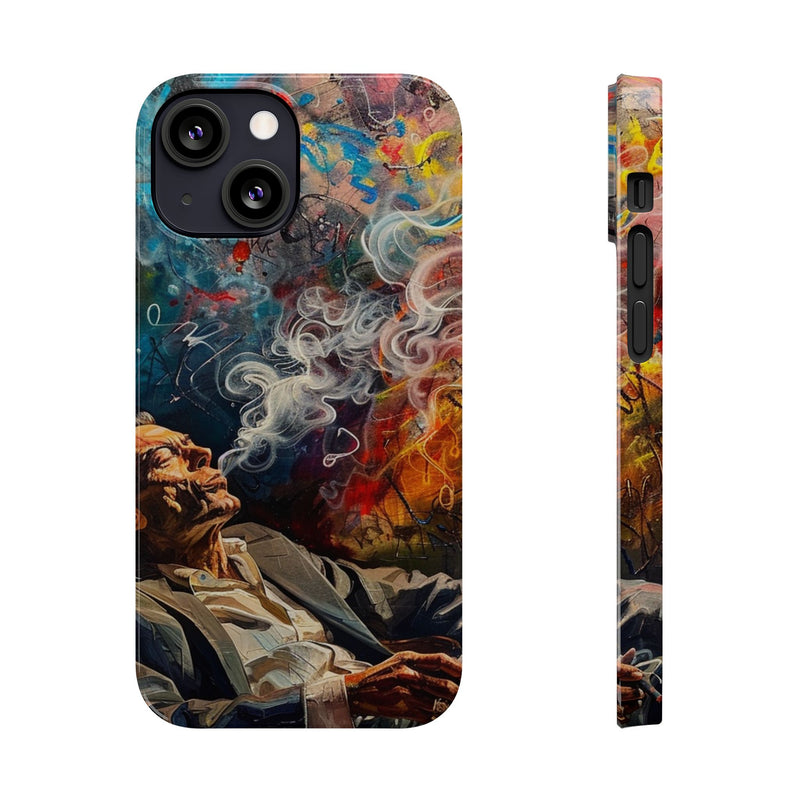 Exhaling Art Slim Phone Case