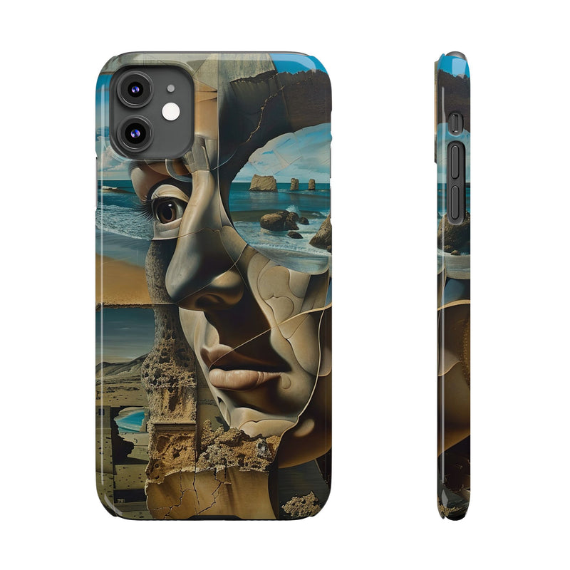 Tides of the Mind Slim Phone Case