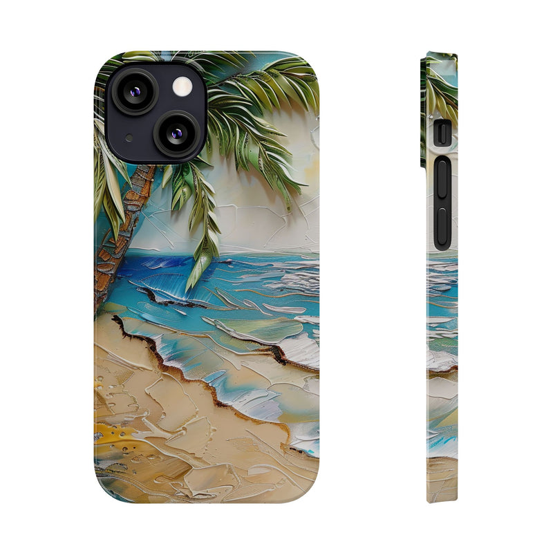 Seaside Serenity Slim Phone Case