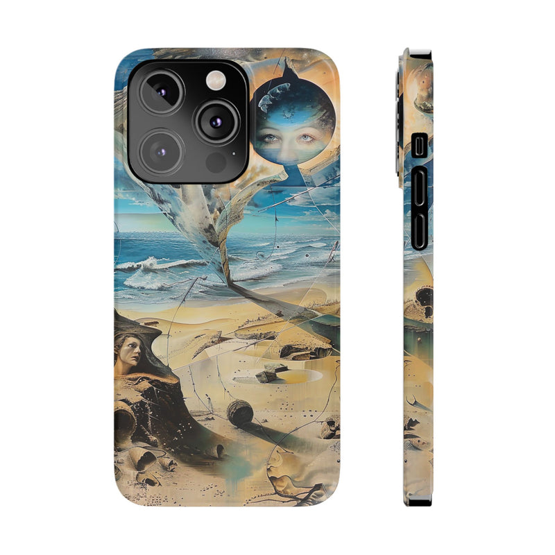 Faces of the Sea Slim Phone Case