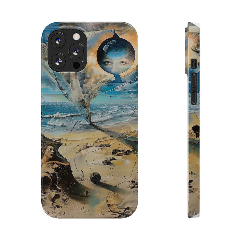 Faces of the Sea Slim Phone Case