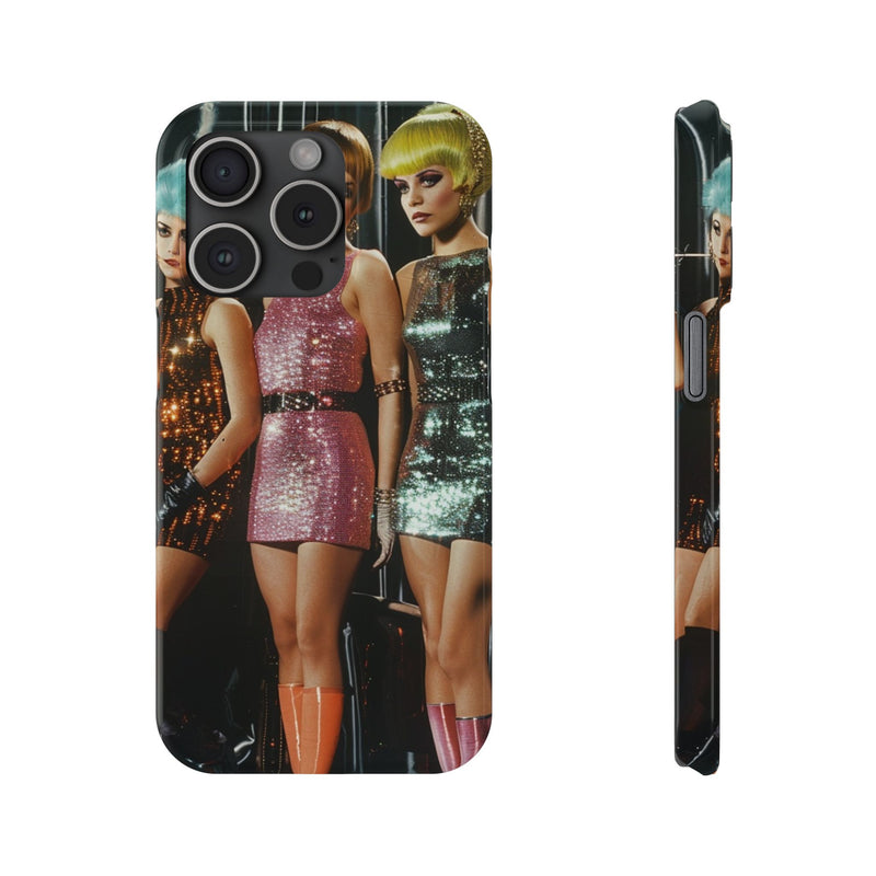 Cosmic Catwalk Slim Phone Case