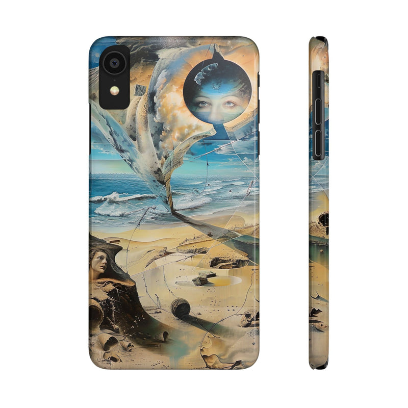 Faces of the Sea Slim Phone Case