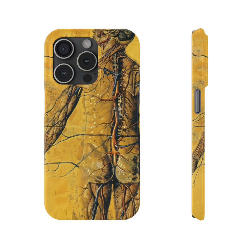 Neural Symphony Slim Phone Case