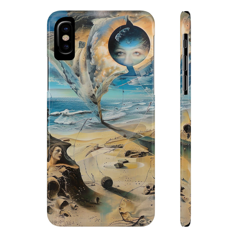 Faces of the Sea Slim Phone Case