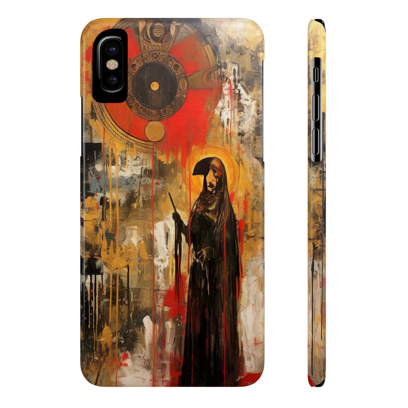 Medieval Noir Slim Phone Case