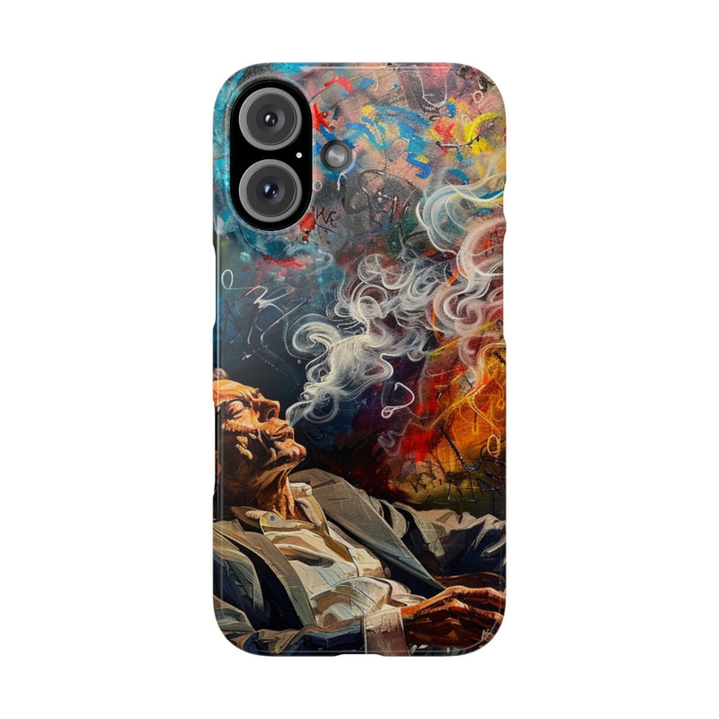 Exhaling Art Slim Phone Case