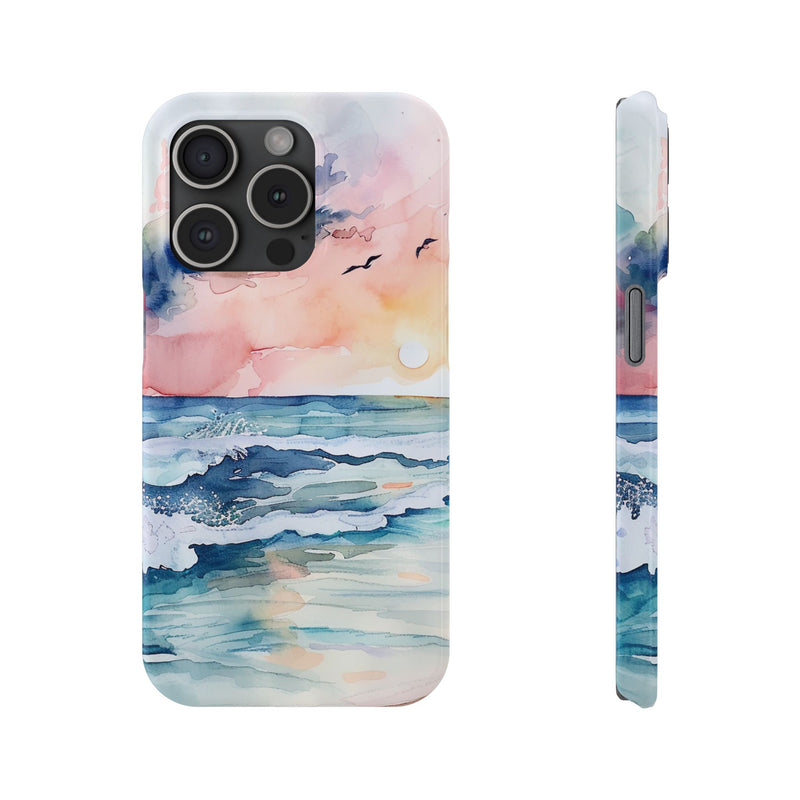 Sunrise Symphony Slim Phone Case