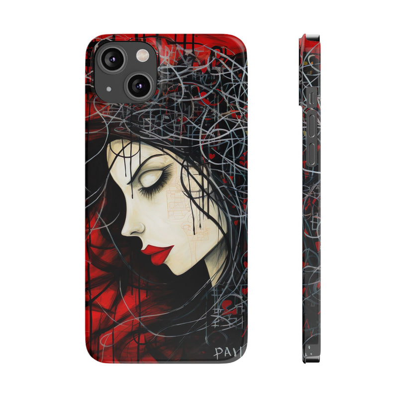 Medieval Muse Slim Phone Case