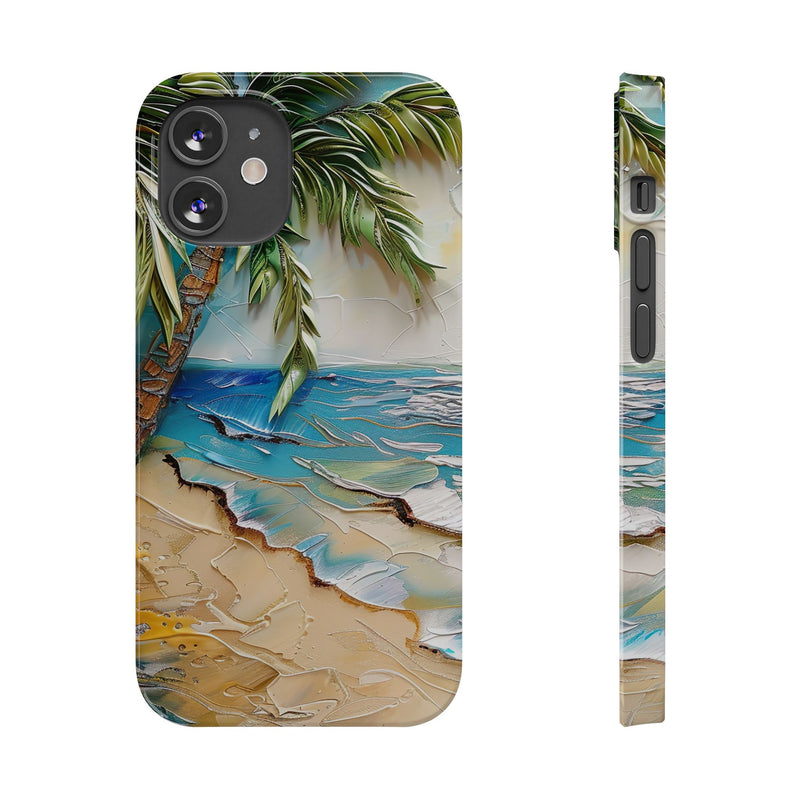 Seaside Serenity Slim Phone Case