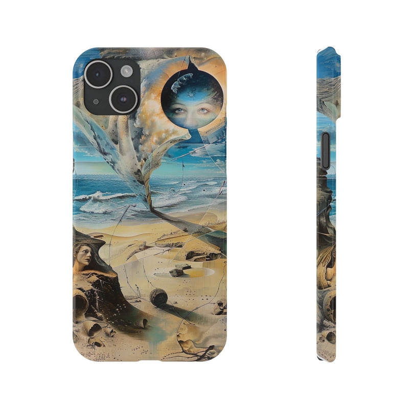 Faces of the Sea Slim Phone Case