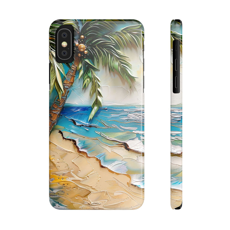 Seaside Serenity Slim Phone Case