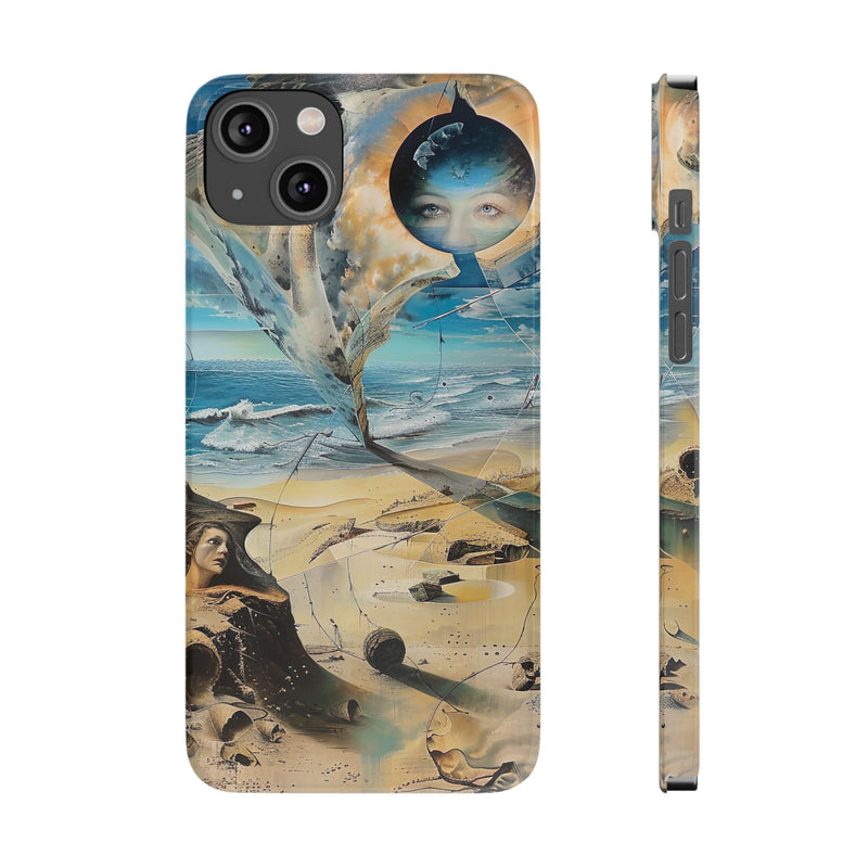 Faces of the Sea Slim Phone Case