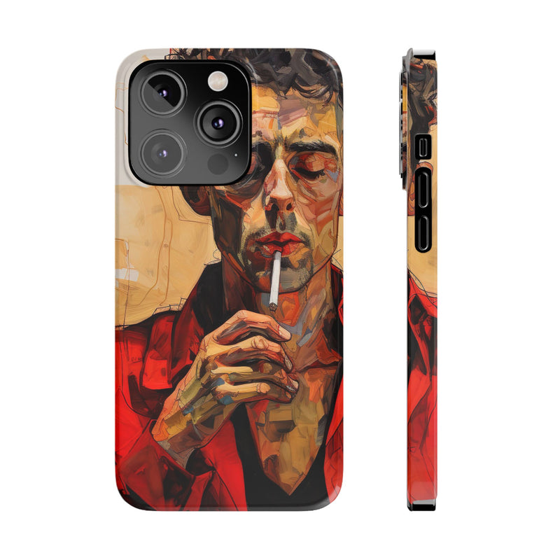 Expressionist's Smoke Break Slim Phone Case