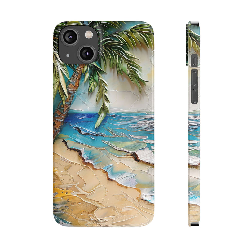 Seaside Serenity Slim Phone Case