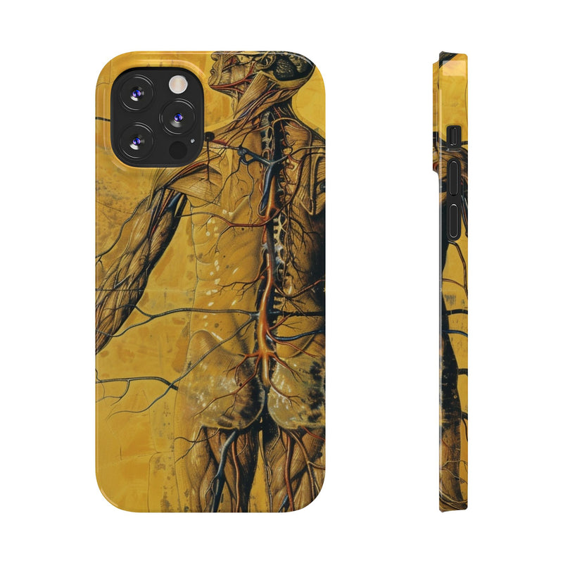 Neural Symphony Slim Phone Case