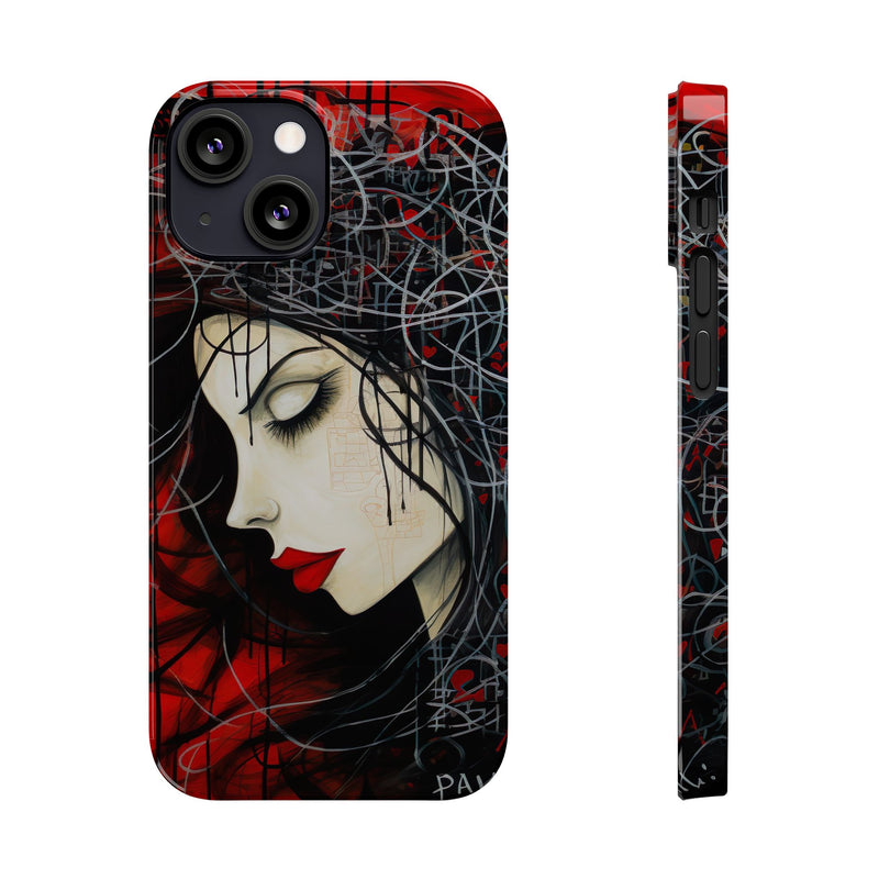 Medieval Muse Slim Phone Case