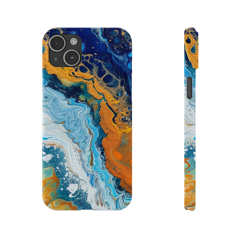 Water Symphony Slim Phone Case