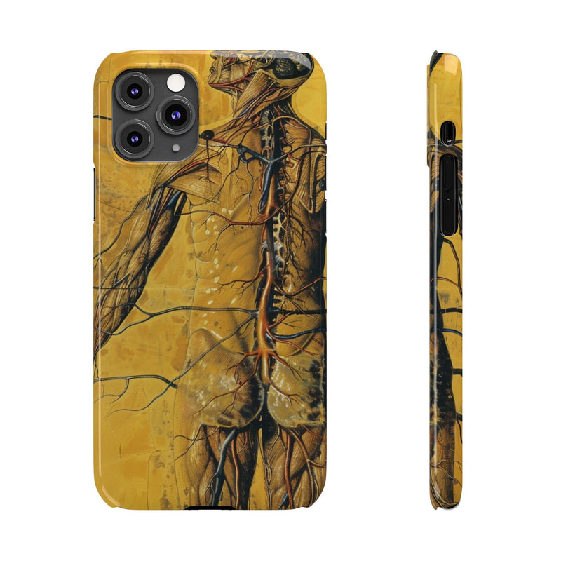 Neural Symphony Slim Phone Case