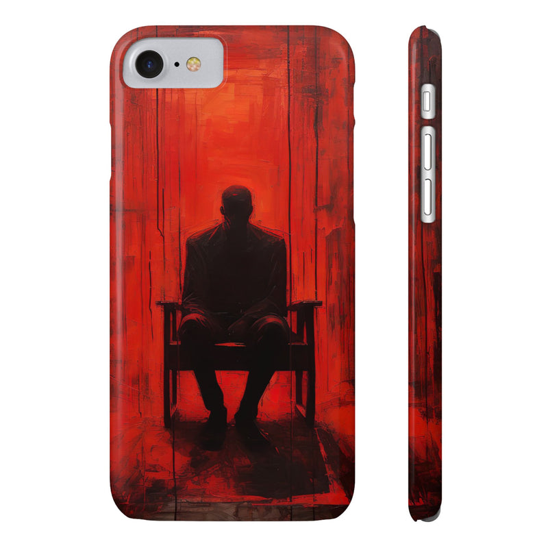 Eerie Solitude Slim Phone Case