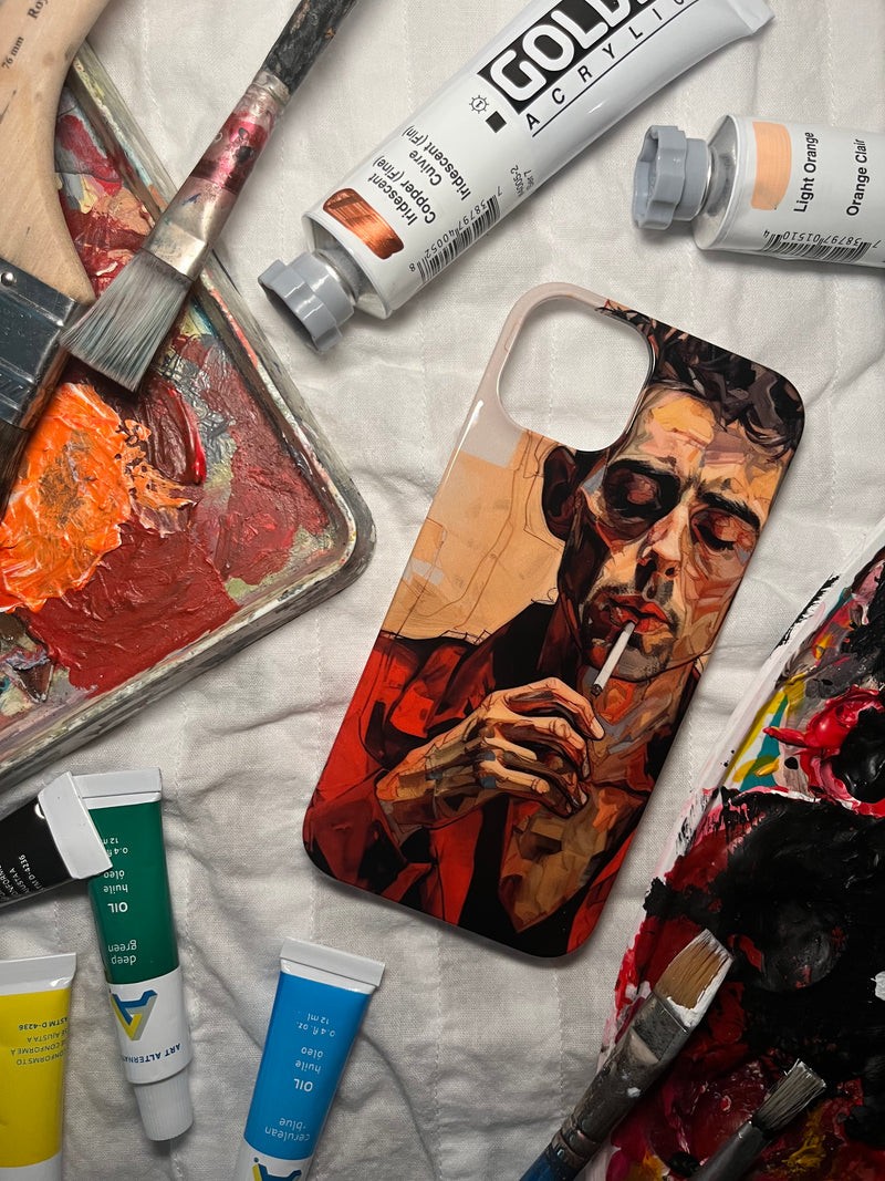 Expressionist's Smoke Break Slim Phone Case