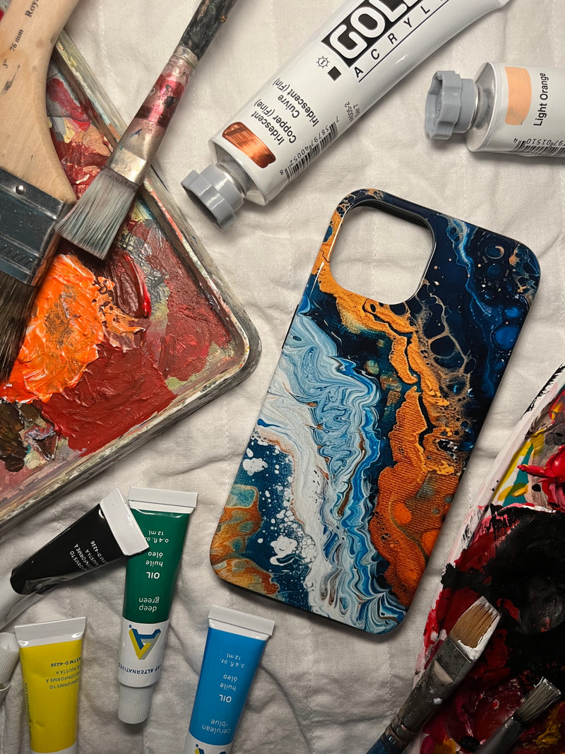 Water Symphony Slim Phone Case