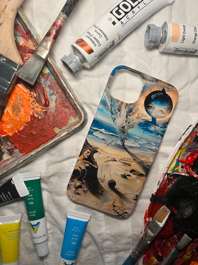 Faces of the Sea Slim Phone Case