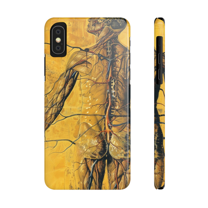 Neural Symphony Slim Phone Case