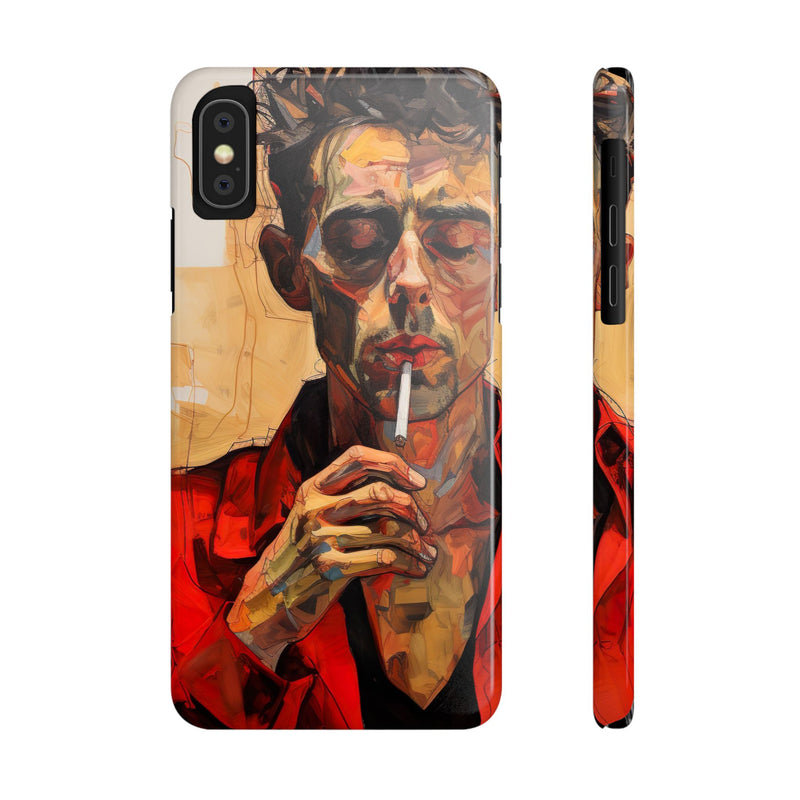 Expressionist's Smoke Break Slim Phone Case