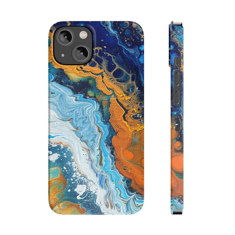 Water Symphony Slim Phone Case