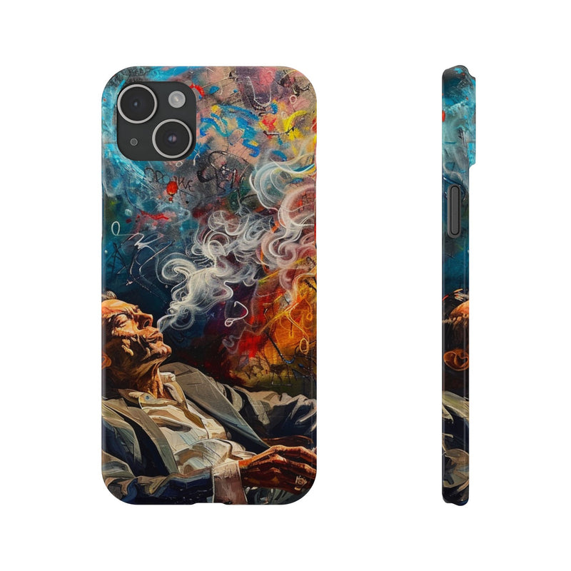 Exhaling Art Slim Phone Case