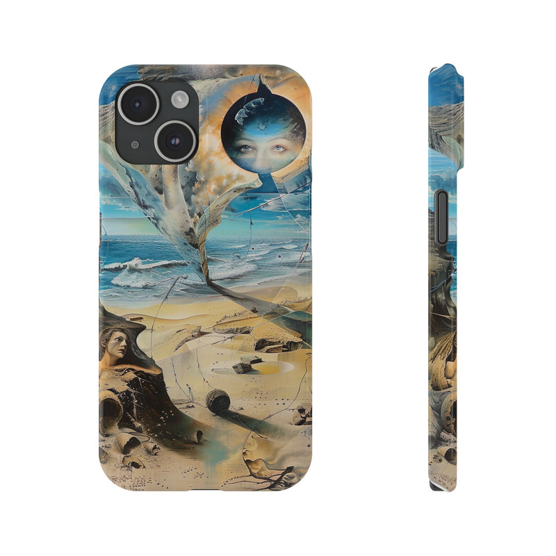 Faces of the Sea Slim Phone Case