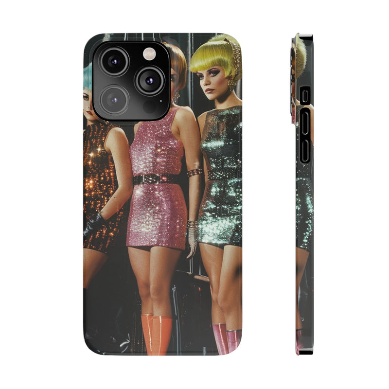 Cosmic Catwalk Slim Phone Case