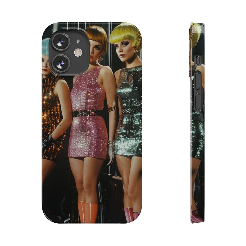 Cosmic Catwalk Slim Phone Case