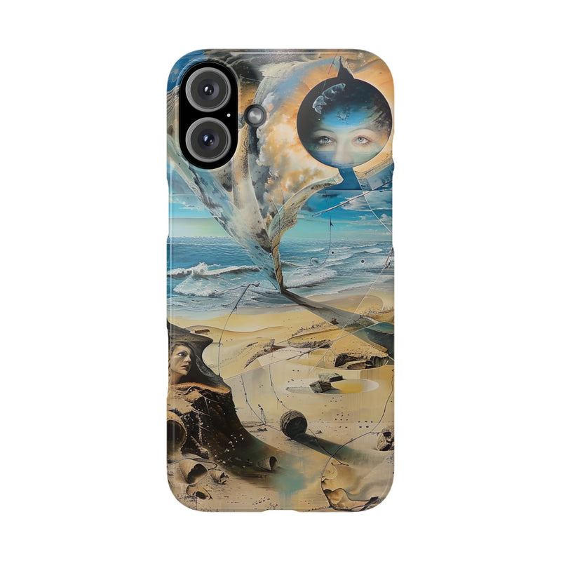 Faces of the Sea Slim Phone Case