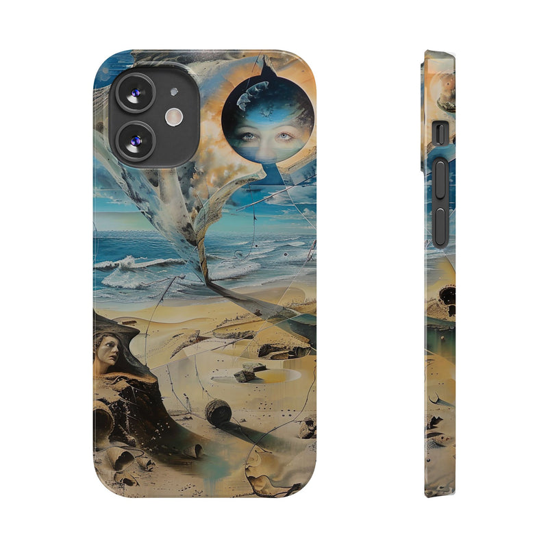 Faces of the Sea Slim Phone Case