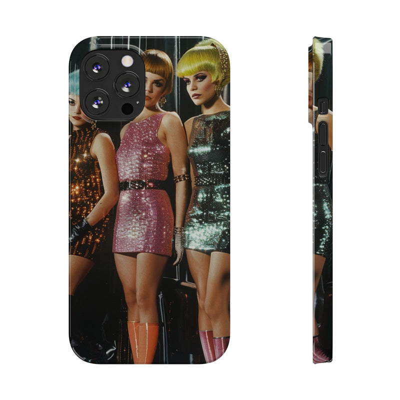 Cosmic Catwalk Slim Phone Case