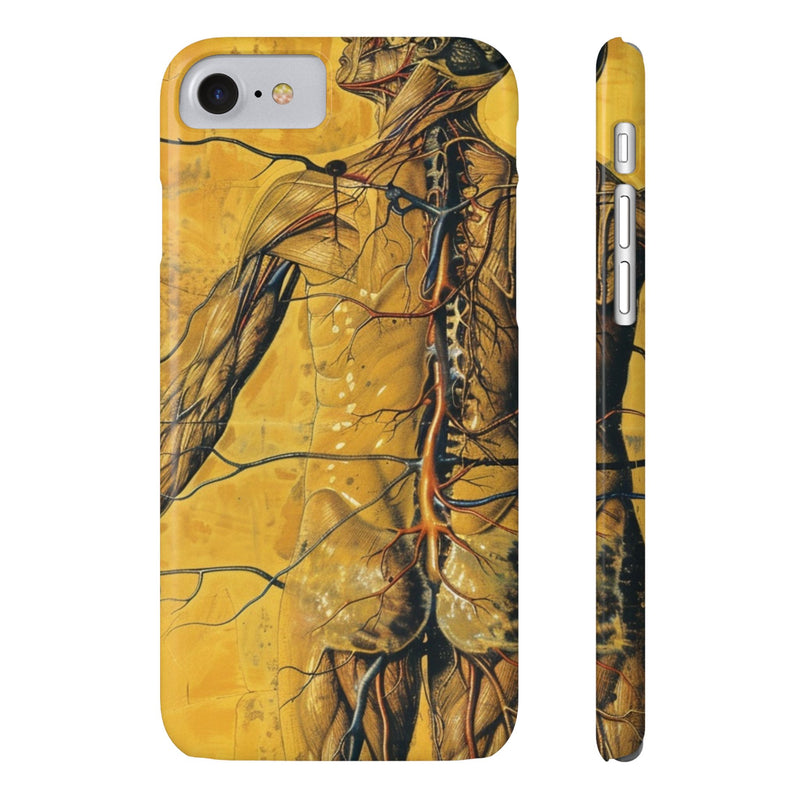 Neural Symphony Slim Phone Case