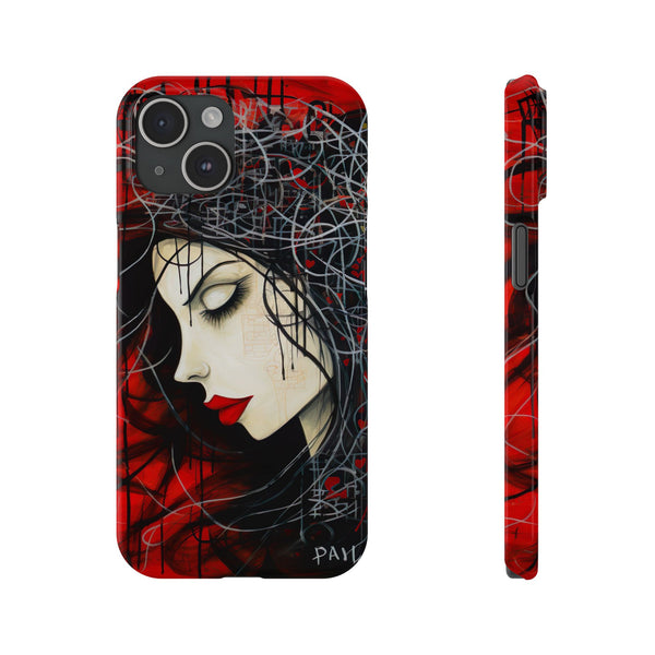 Medieval Muse Slim Phone Case