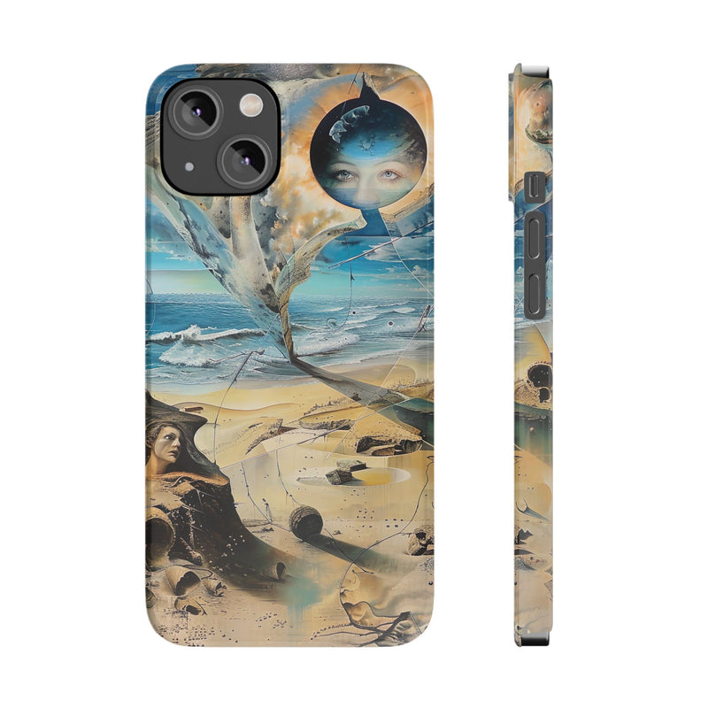 Faces of the Sea Slim Phone Case