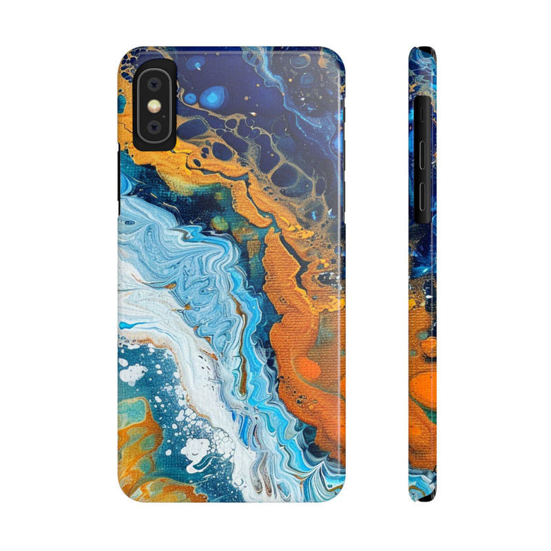 Water Symphony Slim Phone Case