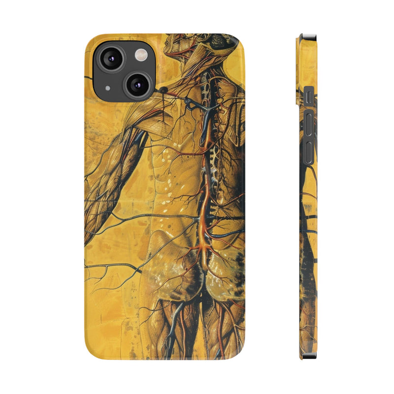 Neural Symphony Slim Phone Case