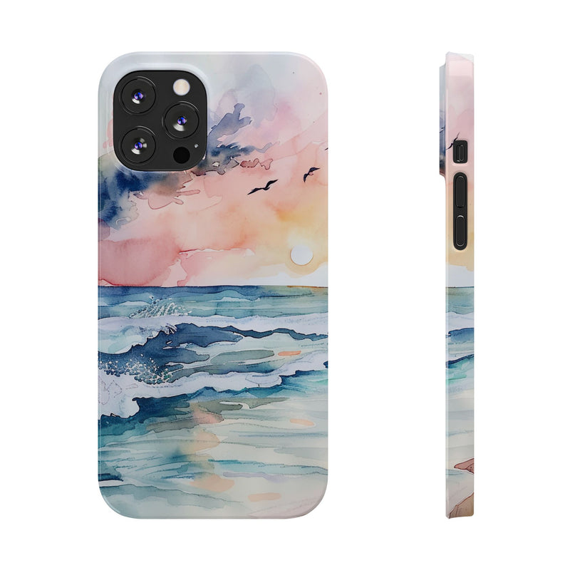 Sunrise Symphony Slim Phone Case