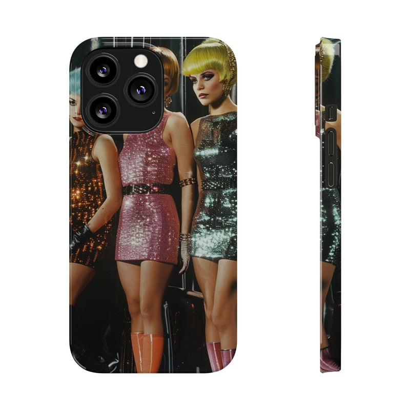 Cosmic Catwalk Slim Phone Case