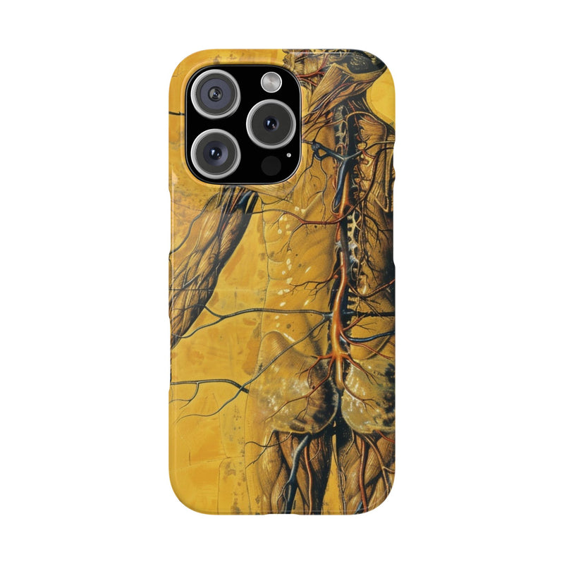 Neural Symphony Slim Phone Case