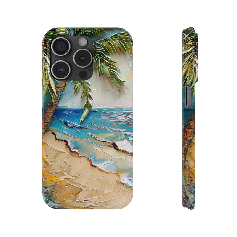 Seaside Serenity Slim Phone Case