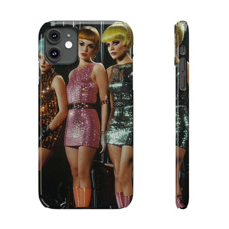 Cosmic Catwalk Slim Phone Case